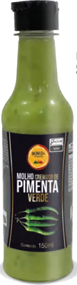 Molho Cremoso de Pimenta Verde 150ml