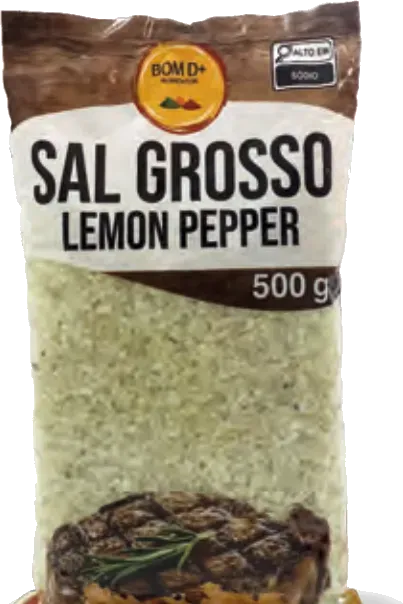 Sal Grosso Lemon Pepper 500g