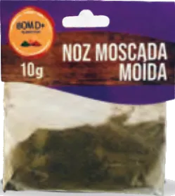Noz Moscada Moída 10g