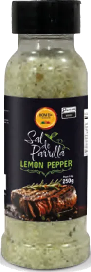 Sal de Parrilha Lemon Pepper 250g