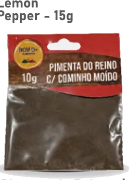Pimenta do Reino c/ Cominho 10g