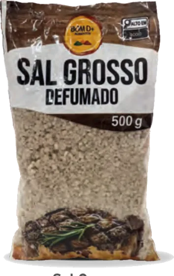 Sal Grosso Defumado 500g